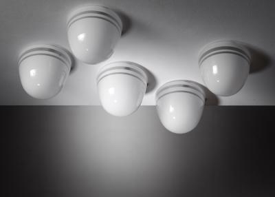  B hlmarks AB Bohlmarks Set of 5 B hlmarks glass ceiling lamps