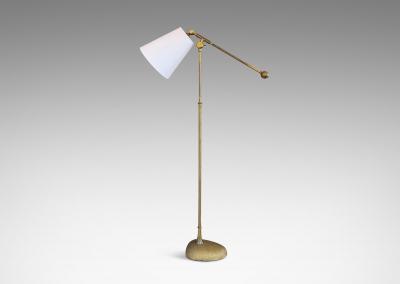  B hlmarks AB Bohlmarks Standing Lamp by Harald Notini for B hlmarks
