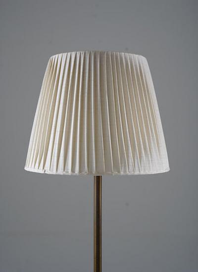  B hlmarks AB Bohlmarks Swedish Brass and Teak Floor Lamp by B hlmarks