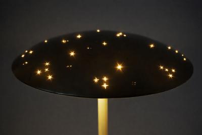  B hlmarks AB Bohlmarks Swedish Modern Brass Table Lamp by B hlmarks