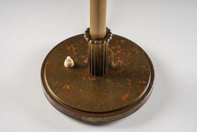  B hlmarks AB Bohlmarks Swedish Modern Brass Table Lamp by B hlmarks