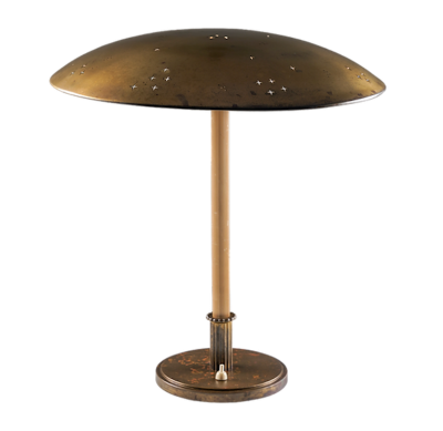  B hlmarks AB Bohlmarks Swedish Modern Brass Table Lamp by B hlmarks