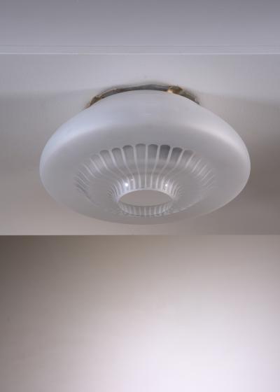  B hlmarks B hlmarks glass flush mount Sweden 1940s