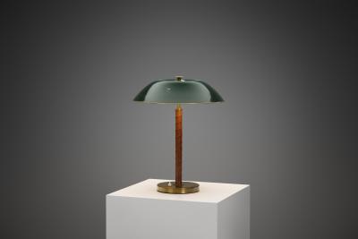  B hlmarks Model 15624 Table Lamp by Bertil Brisborg for B hlmarks Sweden 1950s