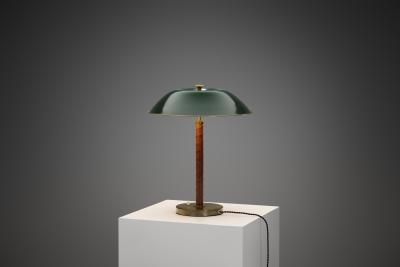  B hlmarks Model 15624 Table Lamp by Bertil Brisborg for B hlmarks Sweden 1950s