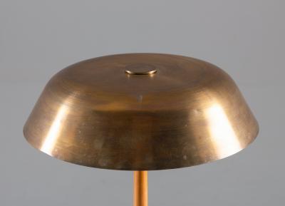  B hlmarks Swedish Midcentury Table Lamp in Brass by Harald Notini for B hlmarks