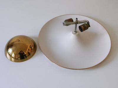  B nte Remmler Elegant Mid Century Ceiling Fixture or Sconce by B nte Remmler Germany 1950s