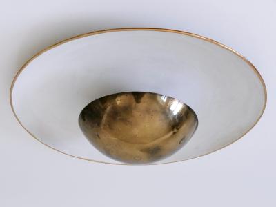  B nte Remmler Rare Mid Century Modern Flush Mount or Sconce by B nte Remmler Germany 1950s
