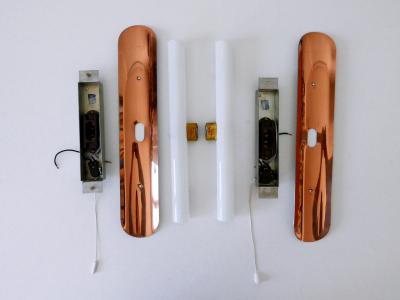  B nte Remmler Set of Two Elegant Mid Century Modern Sconces by B nte Remmler Germany 1960s