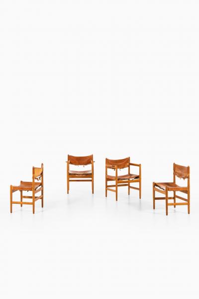  B rge Mogensen Borge Mogensen Armchairs Produced by Svensk Fur