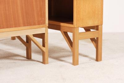  B rge Mogensen Borge Mogensen B RGE MOGENSEN PAIR OF OAK BOOKCASES