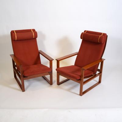  B rge Mogensen Borge Mogensen B rge Mogensen Model 2254 Lounge Chairs 1956