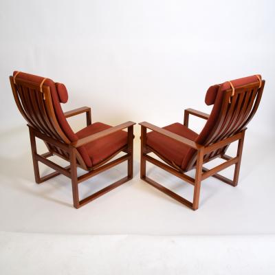  B rge Mogensen Borge Mogensen B rge Mogensen Model 2254 Lounge Chairs 1956