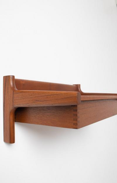  B rge Mogensen Borge Mogensen B rge Mogensen Solid Teak Floating Shelf