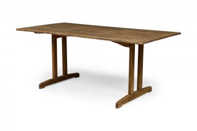  B rge Mogensen Borge Mogensen B rge Mogensen for FDB M bler Danish Mid Century Shaker Wooden Dining Table