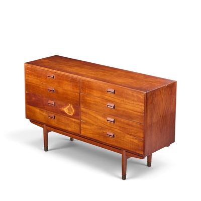  B rge Mogensen Borge Mogensen B rge Mogensen for S borg M belfabrik Mid Century Danish 8 Drawer Lowboy Dresser