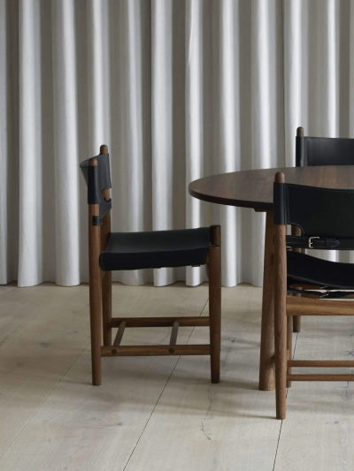  B rge Mogensen Borge Mogensen BORGE MOGENSEN SPANISH DINING CHAIR IN SMOKED OAK