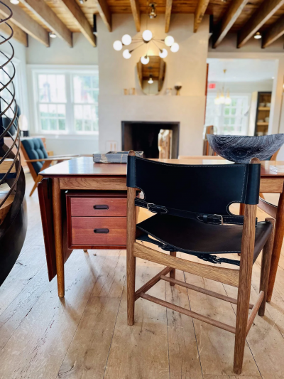  B rge Mogensen Borge Mogensen BORGE MOGENSEN SPANISH DINING CHAIR IN SMOKED OAK