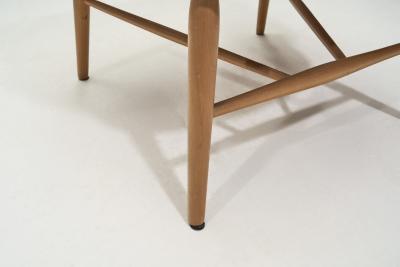  B rge Mogensen Borge Mogensen Beech Slatback Chairs by B rge Mogensen for FDB M bler Denmark 1960s