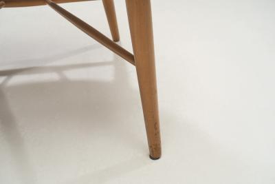  B rge Mogensen Borge Mogensen Beech Slatback Chairs by B rge Mogensen for FDB M bler Denmark 1960s