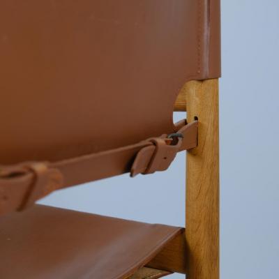  B rge Mogensen Borge Mogensen Borge Mogensen Armchairs 3238 Hunting Chair in Oak Leather Fredericia