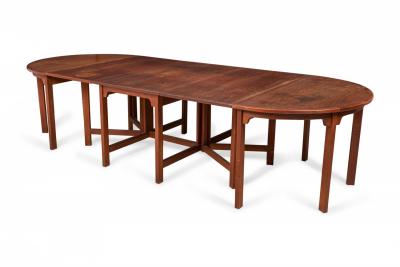  B rge Mogensen Borge Mogensen Borge Mogensen Karl Andersson and Soher Danish 3 Piece Teak Dining Table Set