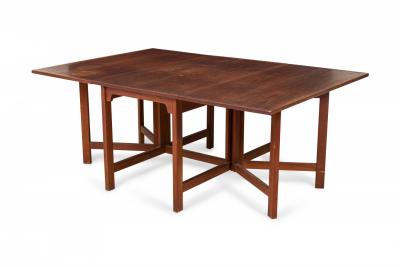  B rge Mogensen Borge Mogensen Borge Mogensen Karl Andersson and Soher Danish 3 Piece Teak Dining Table Set