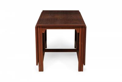  B rge Mogensen Borge Mogensen Borge Mogensen Karl Andersson and Soher Danish 3 Piece Teak Dining Table Set