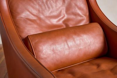  B rge Mogensen Borge Mogensen Borge Mogensen Leather Wingback Armchair