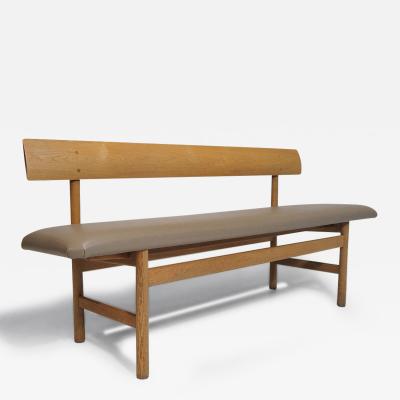  B rge Mogensen Borge Mogensen Borge Mogensen White Oak Bench for Fredericia 1