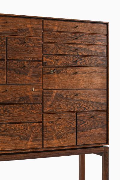  B rge Mogensen Borge Mogensen Cabinet in Brass and Rosewood by B rge Mogensen 1960s