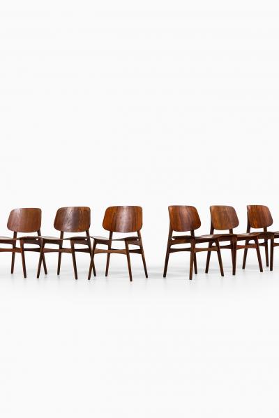  B rge Mogensen Borge Mogensen Dining Chairs Model 122 Shell Chair Produced by S borg M bler