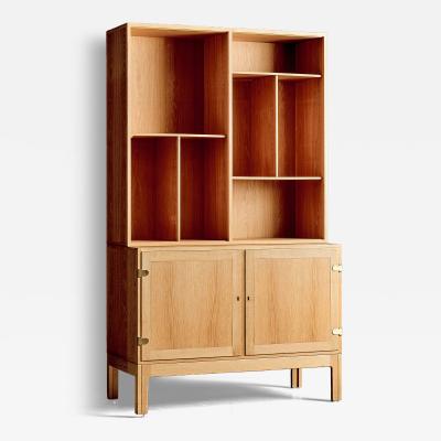  B rge Mogensen Borge Mogensen Oak Cabinet Bookcase by B rge Mogensen