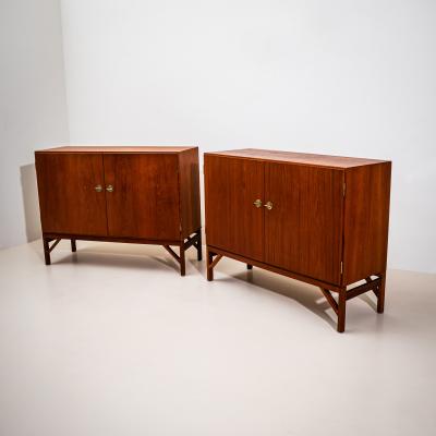  B rge Mogensen Borge Mogensen Pair of Sideboards Model 232 by B rge Mogensen for FDB M bler Denmark 1960s