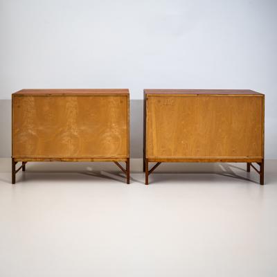  B rge Mogensen Borge Mogensen Pair of Sideboards Model 232 by B rge Mogensen for FDB M bler Denmark 1960s