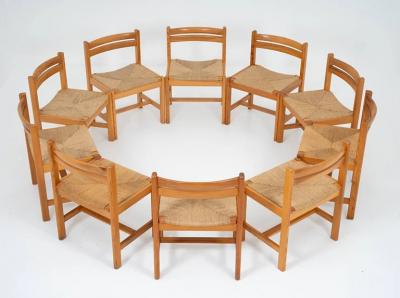  B rge Mogensen Borge Mogensen Scandinavian Midcentury Dining Chairs Asserbo by B rge Mogensen