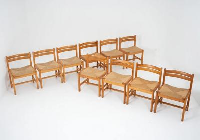  B rge Mogensen Borge Mogensen Scandinavian Midcentury Dining Chairs Asserbo by B rge Mogensen