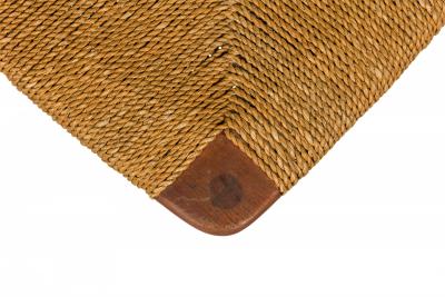  B rge Mogensen Borge Mogensen Set of 11 Borge Mogensen Danish Teak and Woven Seagrass Dining Chairs