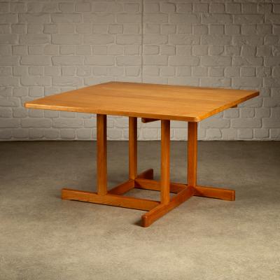  B rge Mogensen Borge Mogensen Solid Oak Model 5271 Coffee Table by B rge Mogensen Denmark 1960s