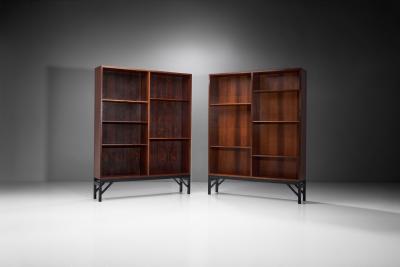  B rge Mogensen Borge Mogensen Two Bookcases by B rge Mogensen for C M Madsen Denmark 1950s