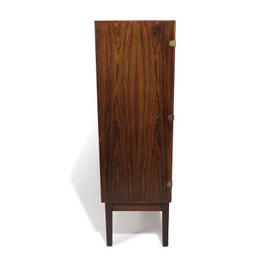  B rge Mogensen Borge Mogensen c 1956 Rare Handcrafted Brazilian Rosewood Bar Cabinet by Borge Mogensen