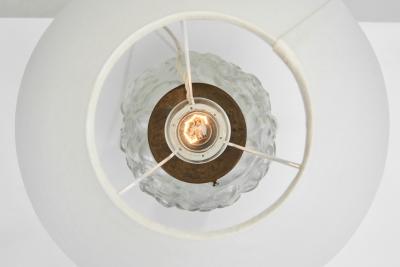  BOR NS BOR S Model 542 Glass Table Lamp by Bor ns Sweden ca 1940s