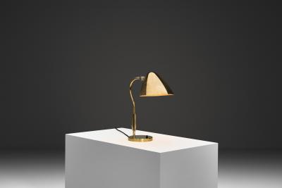  BOR NS BOR S Model 8410 Brass Table Lamp by Karl Bor n for Bor ns Sweden 1940s