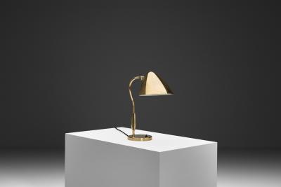  BOR NS BOR S Model 8410 Brass Table Lamp by Karl Bor n for Bor ns Sweden 1940s
