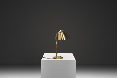  BOR NS BOR S Model 8410 Brass Table Lamp by Karl Bor n for Bor ns Sweden 1940s