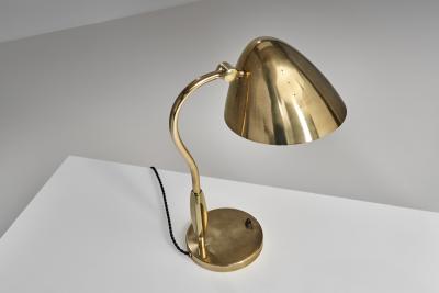  BOR NS BOR S Model 8410 Brass Table Lamp by Karl Bor n for Bor ns Sweden 1940s
