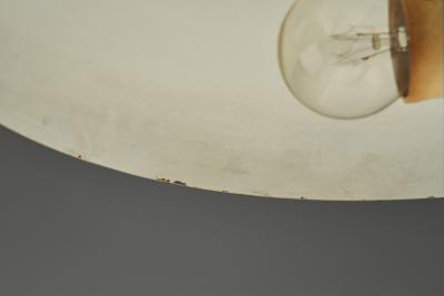  BOR NS BOR S Model B8453 Brass and Wood Table Lamp for Bor ns Sweden 1930s