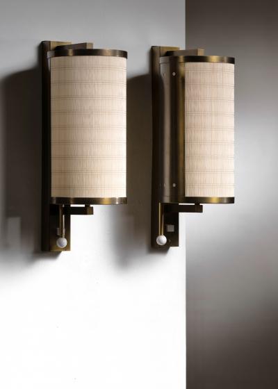 BOR NS BOR S Pair of Bor ns Bor s wall lamps