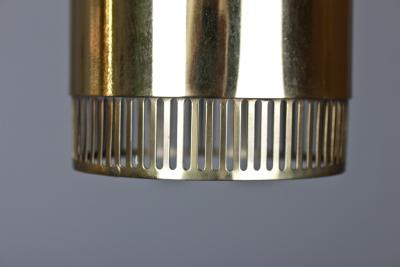  BOR NS BOR S Set of Five Swedish Pendants in Perforated Brass by Bor ns