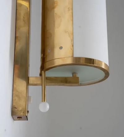 BOR NS BOR S Swedish Brass Wall Lamps by Bor ns